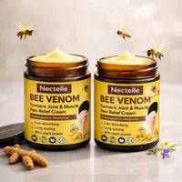 Bee Venom Cream | Face & Skin Moisturizer with Hyaluronic Acid & Collagen | Nectelle