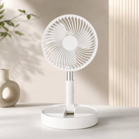 Foldable USB Desk Fan | BreezeFold