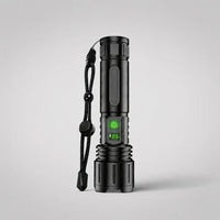 Rechargeable LED Flashlight with Power Bank | Nocturion