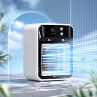 Rechargeable Mist Cooling Fan | Breezora