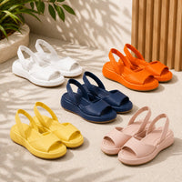 Slingback Flat Sandals | Slingira
