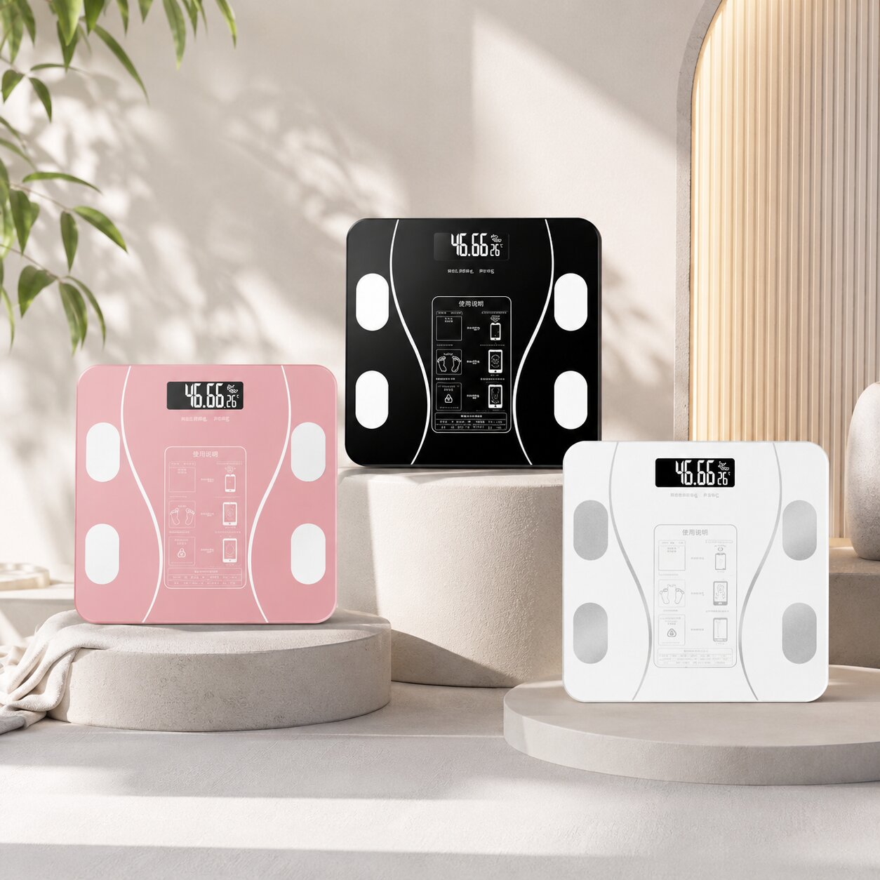 Smart Body Fat Scale | Bluetooth Bathroom Scale | Body Composition ...