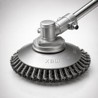 Weed Trimmer Head with Steel Wire Brush | Rootara